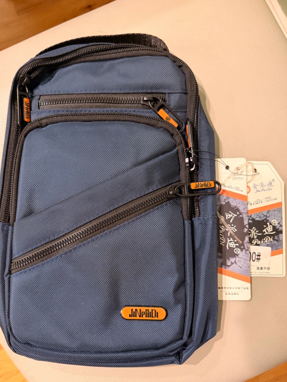 Navy Crossbody Sling Bag